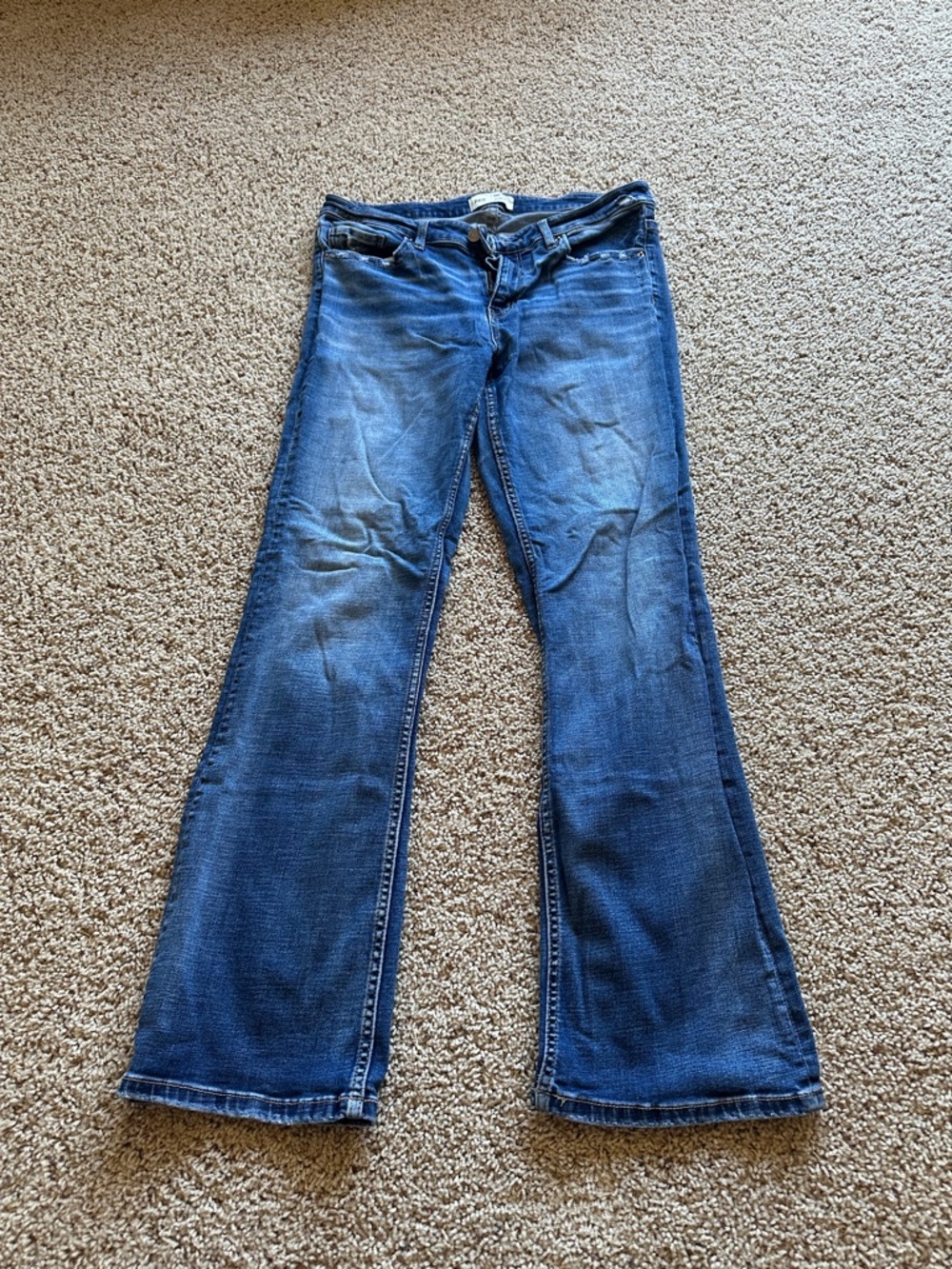 BKE Womens Blue Bootcut Jeans